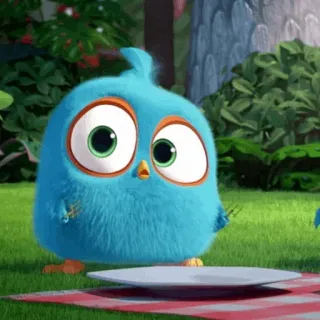 🤨 142a9c8b Vogel, Cartoon, niedlich, Tier telegram sticker