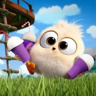 🥤 213b069f vogel, süß, cartoon, getränk, figur, animiert telegram sticker