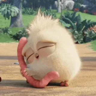 🪱 4cdec3ef Vogel, Küken, süß, Tier telegram sticker