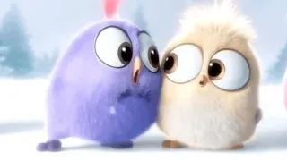 🤓 5ebe324a Vögel, niedlich, Cartoon, animiert telegram sticker