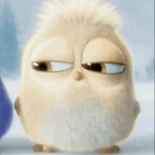 👹 8d47cef9 Vogel, niedlich, Tier, Cartoon, Küken telegram sticker