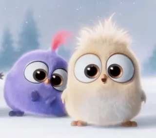 🐥 acbe947c vögel, niedlich, cartoon, tiere telegram sticker