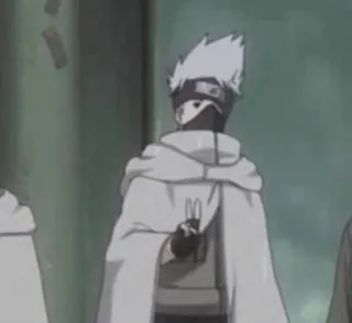 ✌️ 46068f3e Kakashi Hatake Naruto anime, naruto, kakashi, ninja, manga telegram sticker