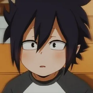 😳 af6d627e Tamaki Amajiki My Hero Academia anime, character, Tamaki, My Hero Academia, Amajiki, cute telegram sticker