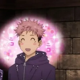 😊 f7d7a20f ニコニコ animé, manga, joyeux, sourire whatsapp sticker