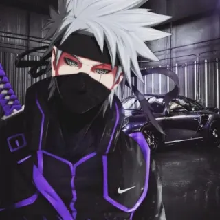 😈 1bcb9e13 Kakashi Naruto Kakashi, Naruto, Anime, Ninja, Manga telegram sticker