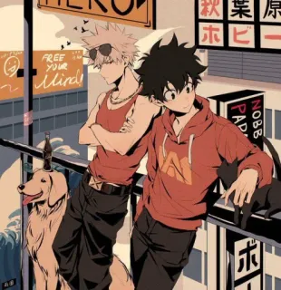 😎 7b1240a6 FREE your mind Anime, Chien, Amitié, Personnages, Manga telegram sticker