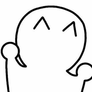 😄 16c661d8 Cartoon, Schattig, Sticker, Personage, Simpel whatsapp sticker