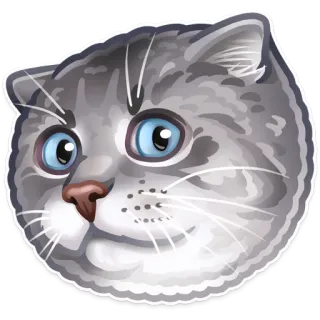 🐱 dc1d7654 chat, autocollant, animal, animal de compagnie, mignon, chat domestique, félin, mammifère telegram sticker