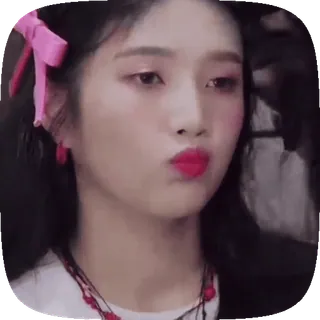 ✈️ 6b3b0058 korean pop, asian, female, woman, cute whatsapp sticker