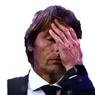 🤦‍♂ a77a6495 uomo, facepalm, delusione, triste, arrabbiato, stressato telegram sticker