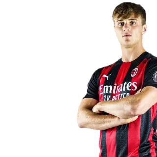 😕 d77c5eec Emirates FLY BETTER calcio, football americano, atleta, AC Milan, Emirates, sport telegram sticker