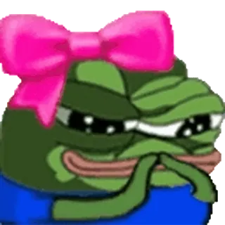 😈 2c30b451 Pepe the Frog pepe, katak, meme, internet, pita whatsapp sticker