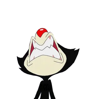 😡 3b977792 卡通, 生气, 咆哮, 表情, 脸, 动画 telegram sticker