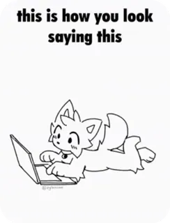 😳 96ecec89 this is how you look saying this kucing, mengetik, internet, meme, lucu, laptop telegram sticker