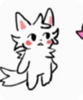 🤨 f5cdb85a kucing, hewan, lucu, berbulu, kartun, stiker telegram sticker