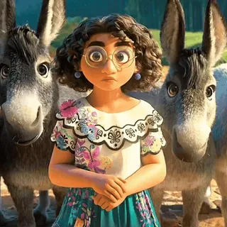 😶 8472e922 Mirabel Madrigal Encanto Mirabel Madrigal, Encanto, Disney, Kartun, Animasi, Keledai whatsapp sticker