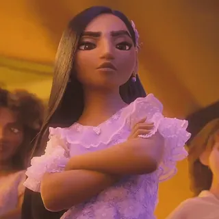 🙄 93833f78 Isabela Madrigal Encanto Isabela Madrigal, Encanto, Disney, kartun, karakter whatsapp sticker