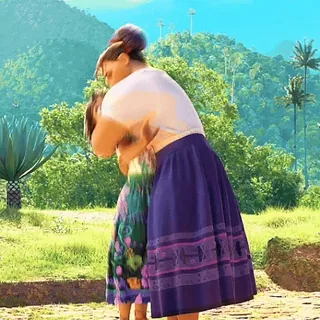 🥰 cfb638b6 peluk, wanita, anak, kasih sayang, ibu, keluarga whatsapp sticker