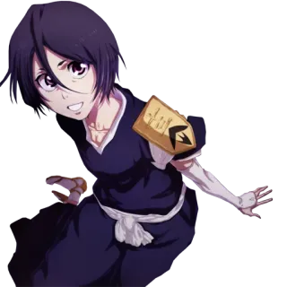 😁 30ec2fef Rukia Kuchiki Bleach Anime, Manga, Pedang, Shinigami telegram sticker