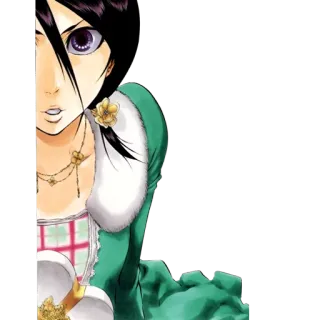 😳 51e07de6 Rukia Kuchiki Bleach Anime, Manga, Dewa kematian, Shinigami, Wanita telegram sticker
