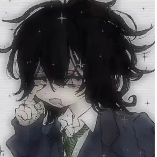 😴 318aeeb0 อนิเมะ, มังงะ, อีโม, โกธิค, การ์ตูน whatsapp sticker