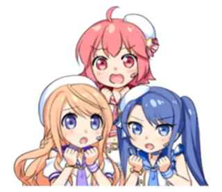 😯 b70666b3 Anime, Carino, Ragazza, Kawaii, Chibi, Cartone animato, Manga telegram sticker