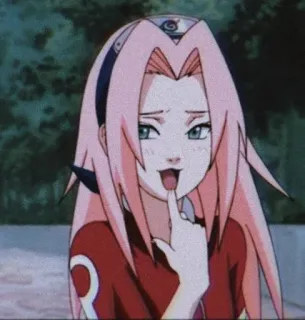 ☺️ 287aa7f1 Sakura Naruto anime, sakura, naruto, cartoon whatsapp sticker