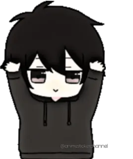 😁 e7f122d9 Anime, Manga, Lindo, Kawaii, Chibi whatsapp sticker