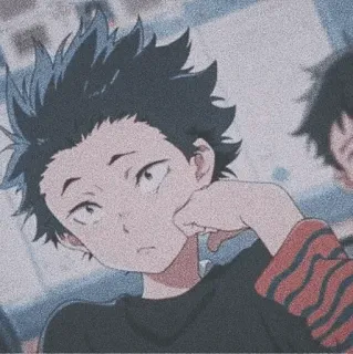 😕 337015f0 Anime, Junge, Charakter, Traurig telegram sticker