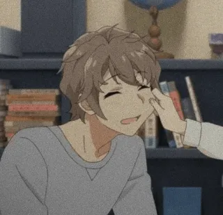 ☺️ dd9323bc Anime, Charakter, Porträt, Freundlich, Fröhlich telegram sticker