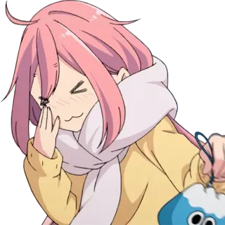 🤦‍♀️ fe84bd97 Nadeshiko Kagamihara Laid-Back Camp Anime, Carino, Ragazza, Yuru Camp, Nadeshiko Kagamihara whatsapp sticker