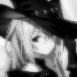 Anime dark aesthetic :: @fStikBot whatsapp stickers