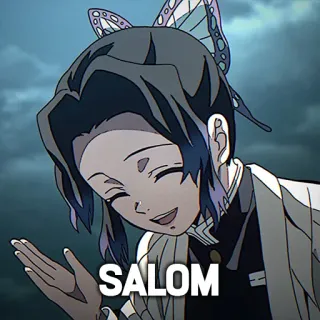 👋 cf398a3f SALOM telegram sticker