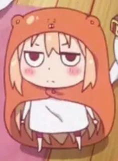 😒 5c3e6550 anime, chibi, cute, cartoon, character, illustration whatsapp sticker