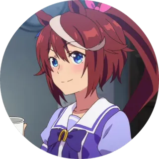 😁 cf1ed4ff 애니메이션, 소녀, 캐릭터, 귀여운, 디지털 아트, 만화 telegram sticker