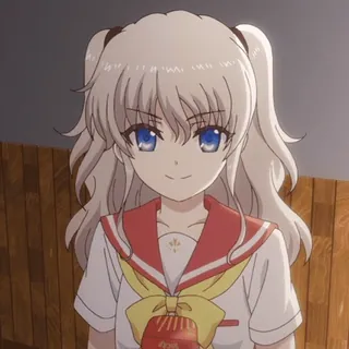 🤝 a92d3c65 Nao Tomori Charlotte anime, girl, character, school uniform, Nao Tomori, Charlotte telegram sticker