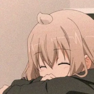 💛 477d3953 アニメ, 女の子, 悲しい, かわいい, カワイイ telegram sticker