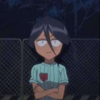 🍁 c5ad9570 Anime, Kartun, Karakter, Gadis, Hati, Serius, Lucu whatsapp sticker