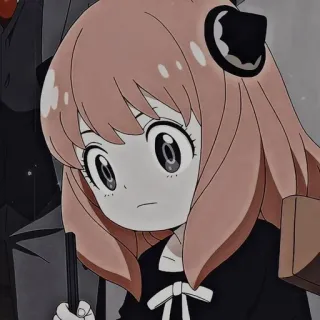 😠 04b452af Anya Forger Spy × Family アニメ, SPY×FAMILY, アーニャ・フォージャー, 漫画, かわいい telegram sticker