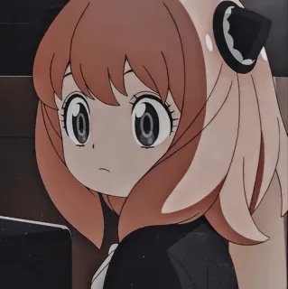 😕 2cff5a95 Anya Forger Spy x Family アニメ, 女の子, 漫画, アーニャ・フォージャー, SPY×FAMILY telegram sticker