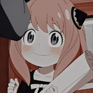😊 3ad6210f Anya Forger Spy x Family アニメ, 漫画, かわいい, 女の子, SPY×FAMILY, アーニャ・フォージャー telegram sticker
