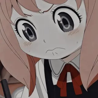 😭 78893796 Anya Forger Spy x Family アニメ, カートゥーン, アーニャ・フォージャー, SPY×FAMILY, ステッカー, かわいい telegram sticker