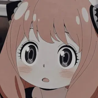 😍 8c6a4034 Anya Forger Spy x Family アーニャ・フォージャー, アニメ, 漫画, SPY×FAMILY, かわいい, 女の子 telegram sticker