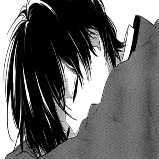 😴 8fab6723 Аниме, Манга, Персонаж, Грустный telegram sticker