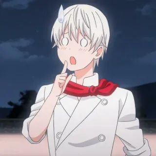 🎭 4660940d Soma Yukihira Food Wars! Anime, Essen, Koch, Kochen, Besorgt telegram sticker