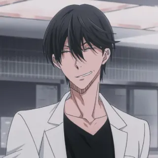 🎭 fa6206ca Anime, Charakter, Mann, Kunst, Illustration telegram sticker