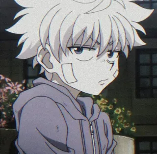 💈 351b4293 Killua Zoldyck Hunter x Hunter 动漫, 奇犽, 全职猎人, 卡通, 动画, 贴纸, 漫画 whatsapp sticker