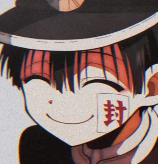 💈 42eab6ec Hanako-kun Toilet-bound Hanako-kun 封 动漫, 花子君, 地缚少年花子君, 漫画, 鬼魂, 超自然, 灵魂, 学校 whatsapp sticker