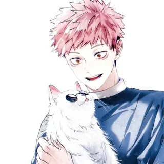 😄 8d706605 anime, kucing, imut, kartun, ilustrasi telegram sticker